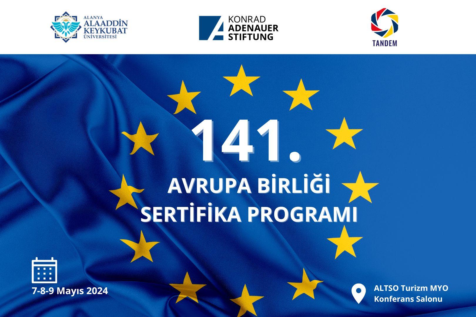 141. EU Certificate Program - Alanya