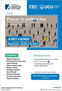 Pensar la política hoy