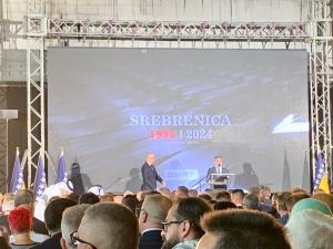 Srebrenica Gedenkfeier 11.7.24