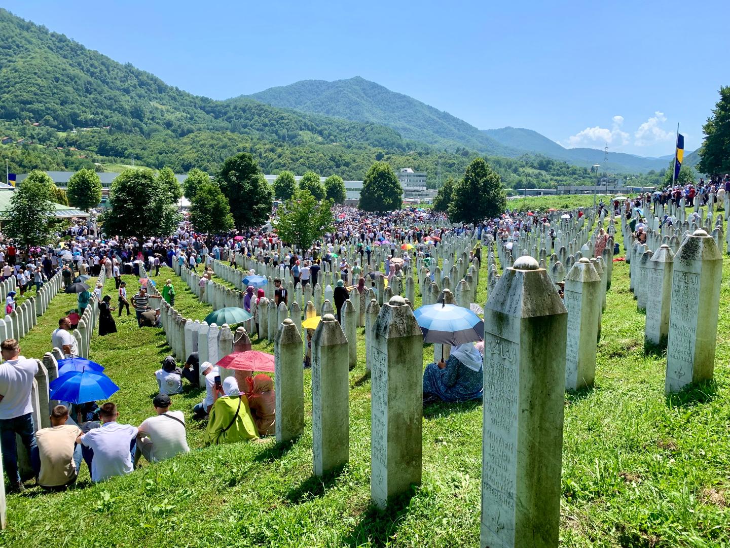Friedhof Srebrenica 11.7.24