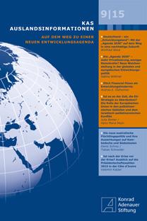 Auf dem Weg zu einer neuen Entwicklungsagenda (Cover)