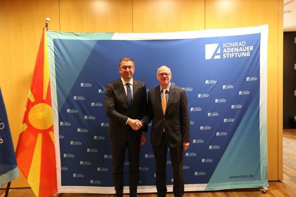 Austausch mit dem Ministerpräsidenten Nordmazedoniens KonradAdenauer