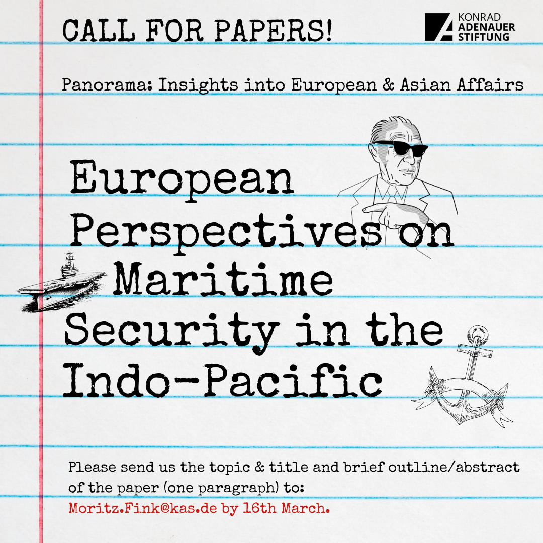 European Perspectives on Maritime Security in the Indo-Pacific