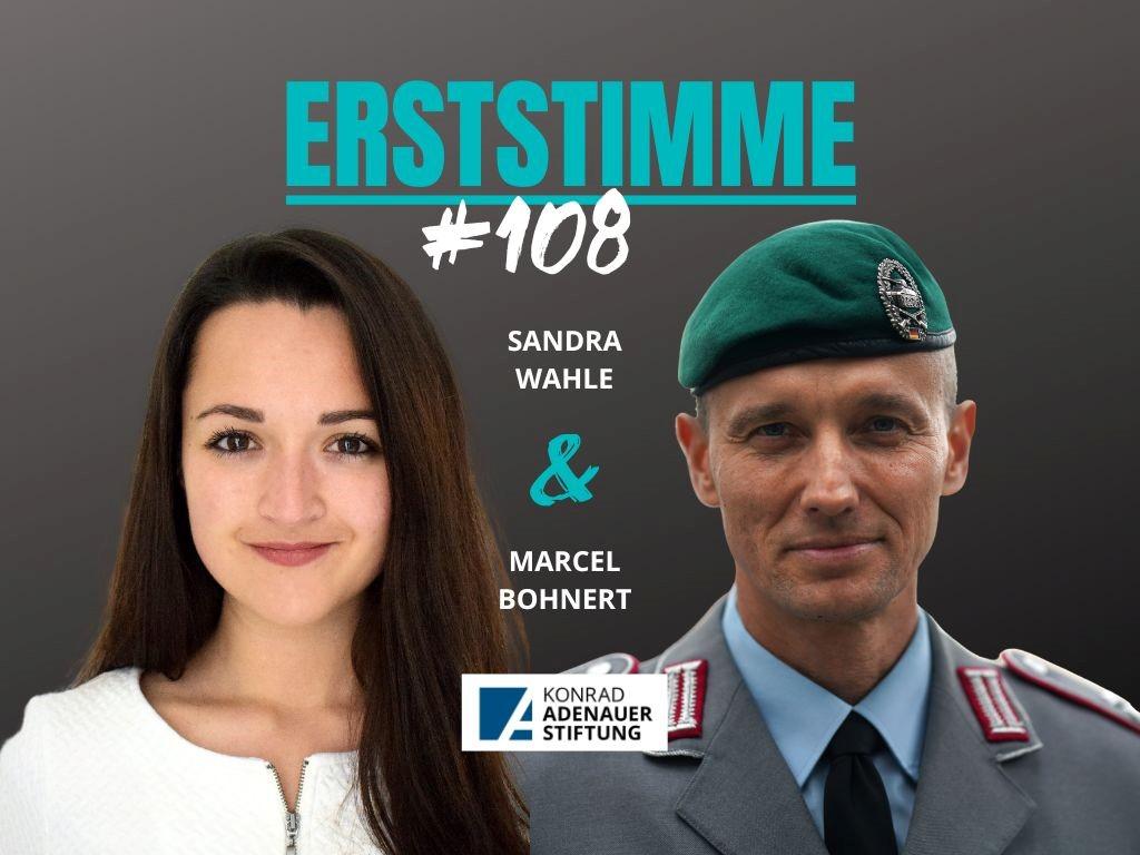 Cover Podcast Erststimme #108 Marcel Bohnert | Veteranentag