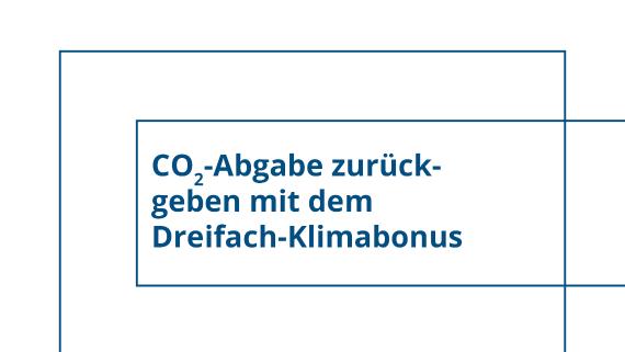 CO2-Abgabe Dreifach-Klimabonus