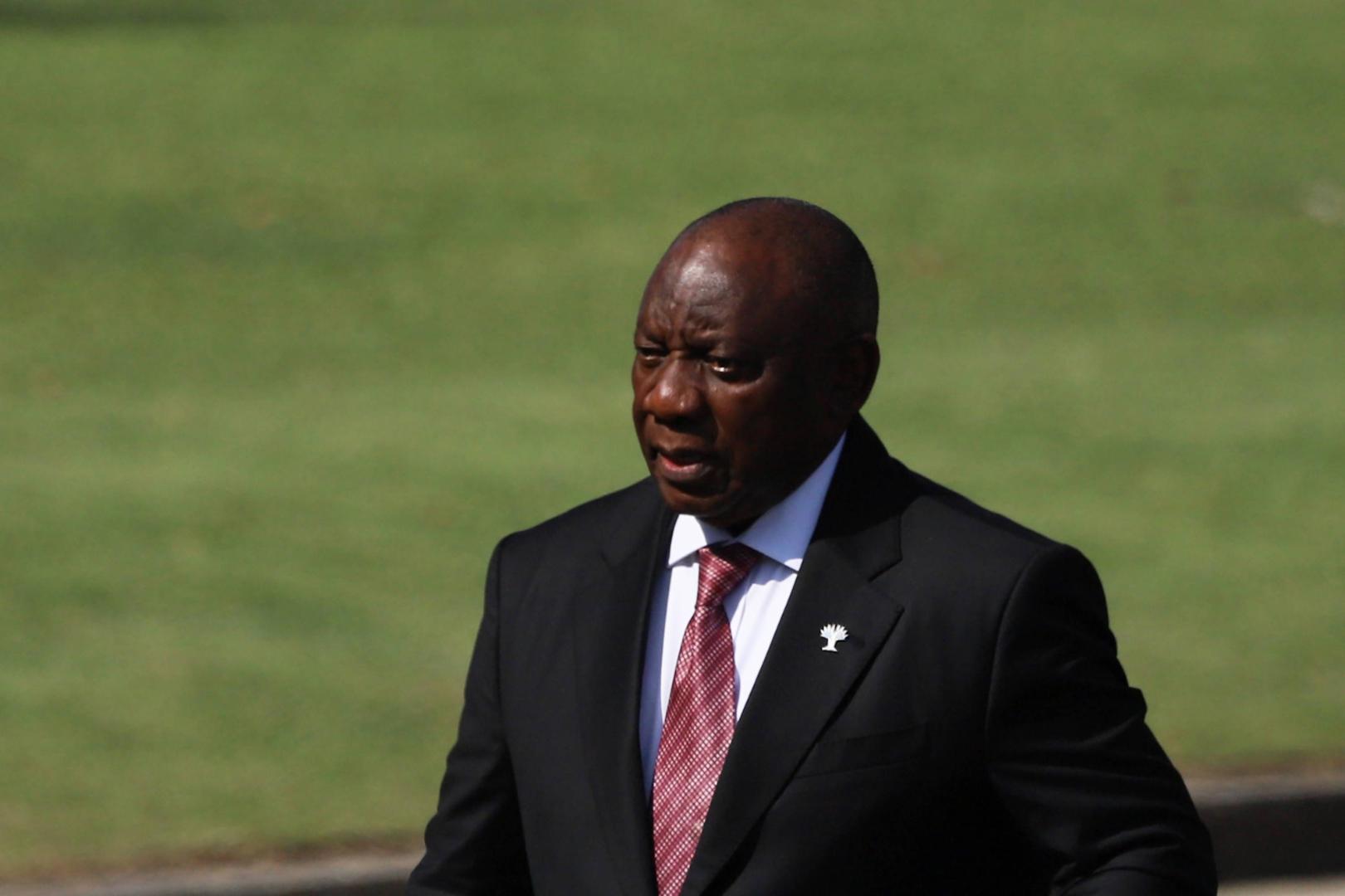 President of South Africa Cyril Ramaphosa