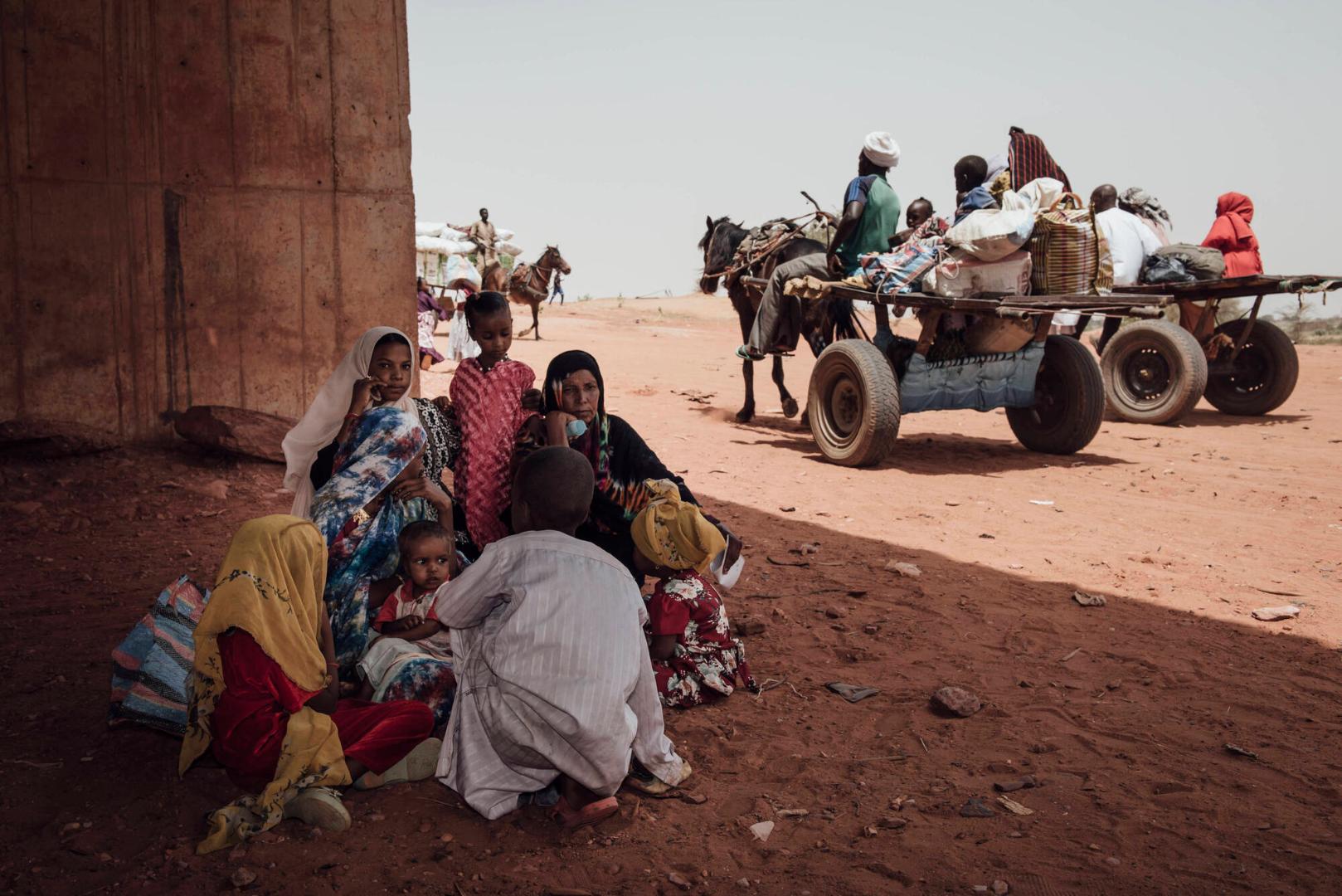 Sudanesische Flüchtlinge im Tschad