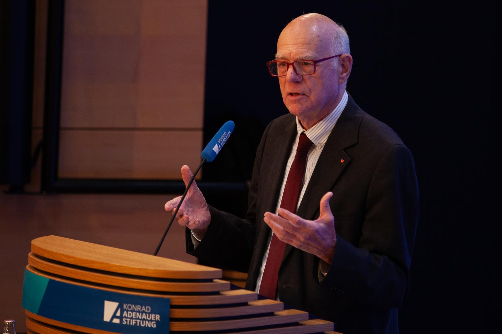 Einführung von Prof. Dr. Norbert Lammert, Vorsitzender der Konrad-Adenauer-Stiftung