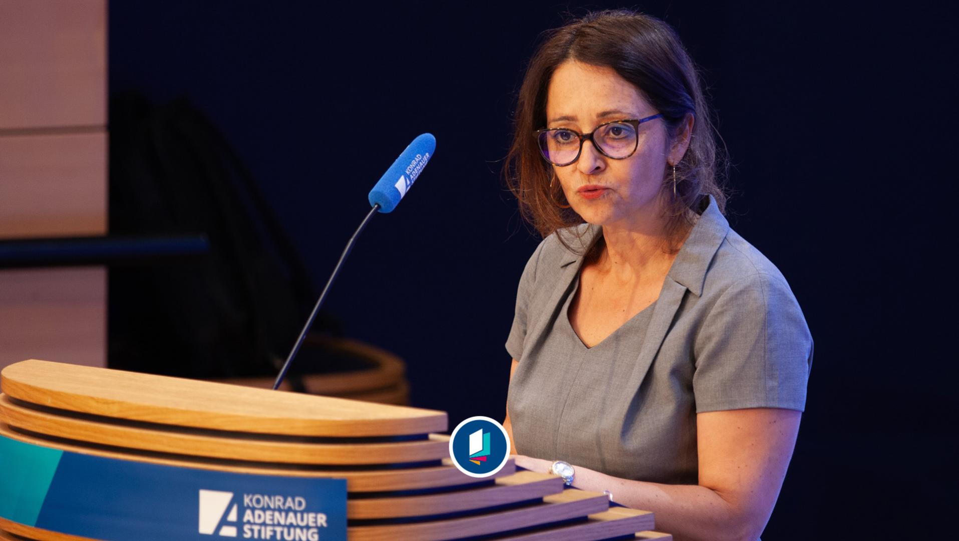 Dr. Felor Badenberg spricht beim Forum 20. Juli 1944 zum Widerstand von Frauen gegen das NS-Regime