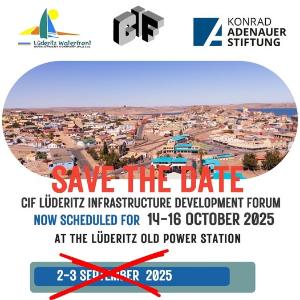 Invite Flyer Luderitz Infrastructure Development Forum