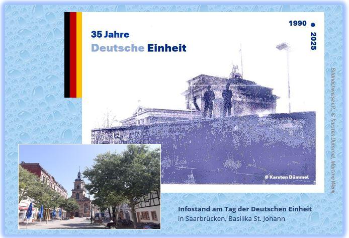 Foto VA 25-10-03 Infostand am Tag der Deutschen Einheit