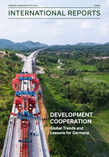 Indonesia is planning to build a high-speed rail link on the island of Java in cooperation with China. Our image from 2022 shows construction work on the Jakarta-Bandung section, which was completed the following year.