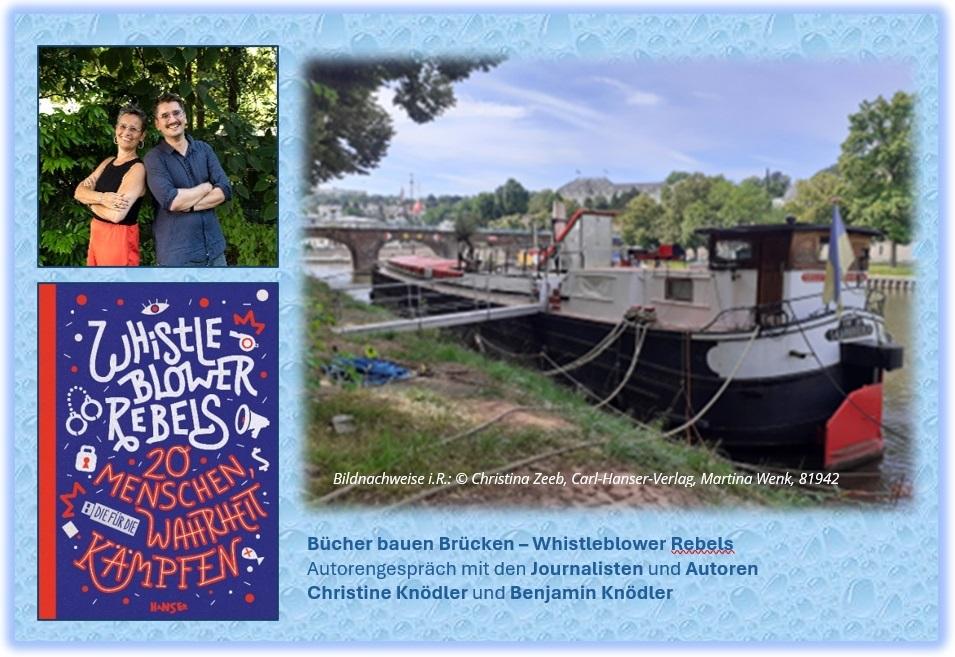 Foto VA 25-10-08 Bücher bauen Brücken - Whistleblower Rebels