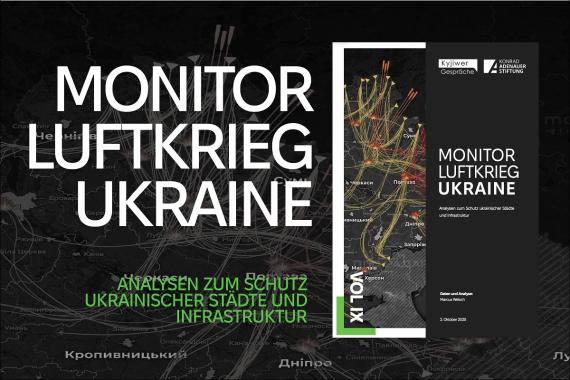 Flugrouten russischer Flugkörper in der Nacht vom 2. auf den 3. Oktober 2025, Telegram-Kanal monitorwar