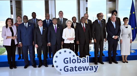 Ursula von der Leyen beim Global Gateway Forum