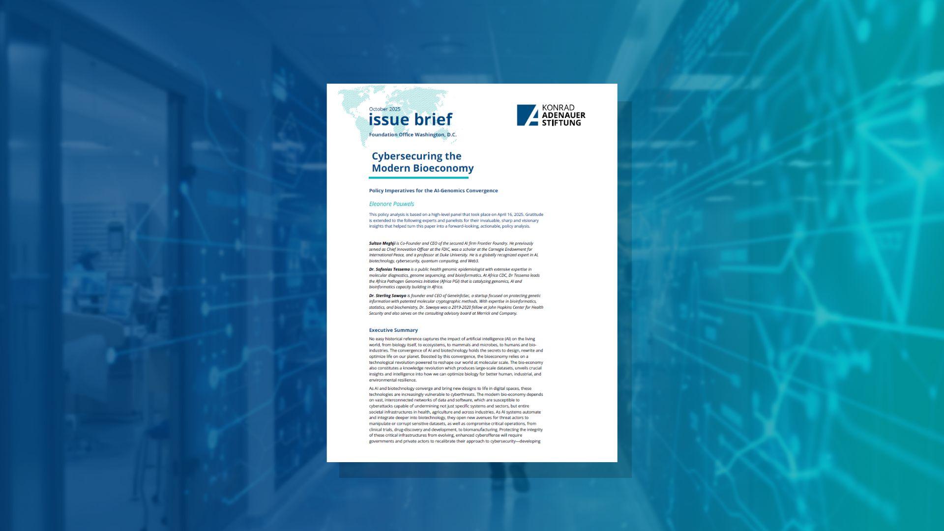 Cybersecuring the Modern Bioeconomy 169