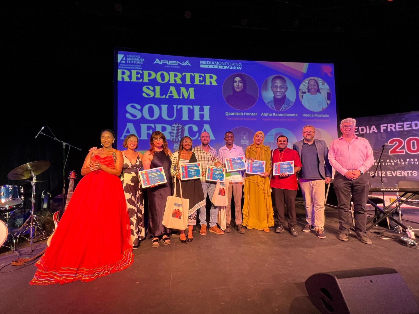 First ever South African Reporter Slam in Johannesburg - Media ...