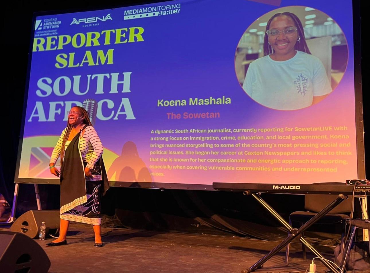 First ever South African Reporter Slam in Johannesburg - Media ...