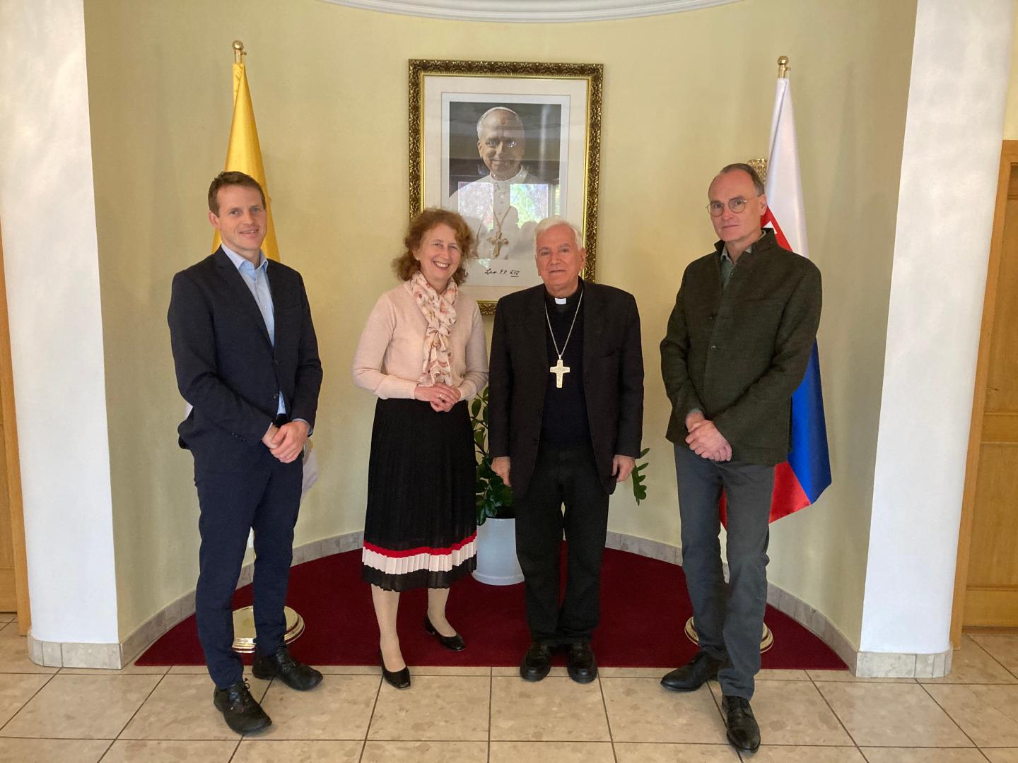 Stretnutie s Nuntius Nicola Girasoli