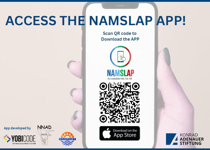 Launch of Namibian Sign Language App - Foundation Office Namibia and ...
