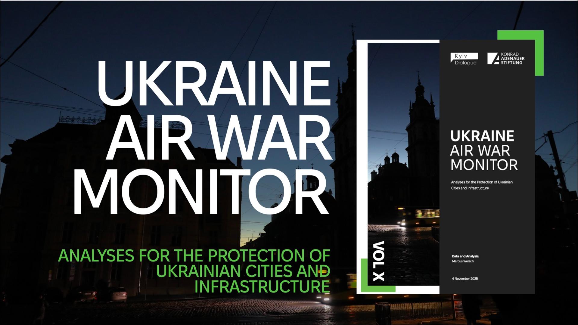 Night-time Lviv falls into darkness following Russian attacks on the electric grid;