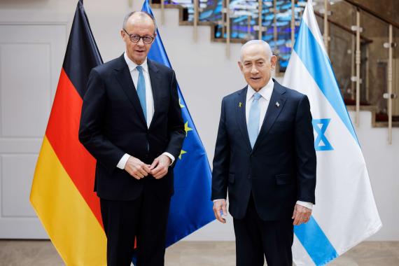 Friedrich Merz & Benjamin Netanjahu in Jerusalem - Copyright: Bundesregierung/Tobias Koch