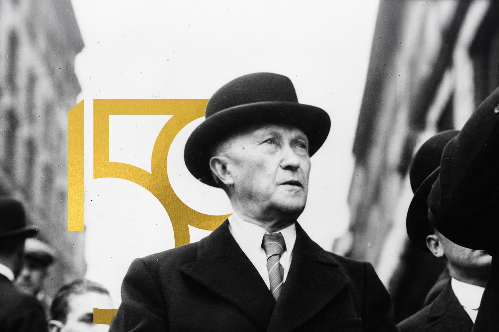 150 Jahre Konrad Adenauer Banner