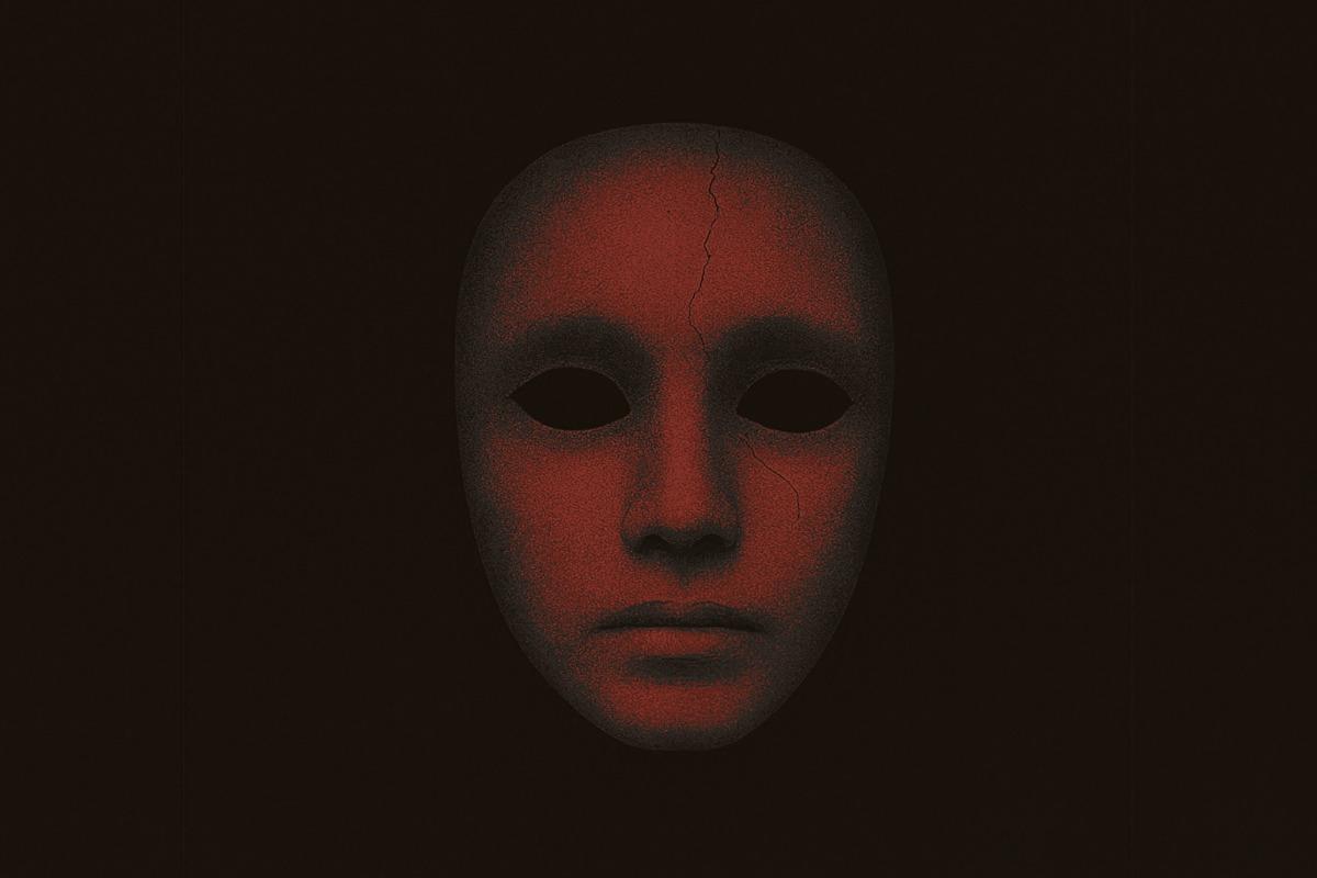 Illustration einer Maske