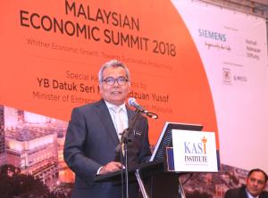 Datuk Seri Mohd Redzuan Yusof, Minister of Entrepreneur Development, Malaysia