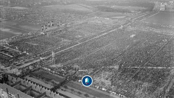 Flugzeugaufnahme vom 