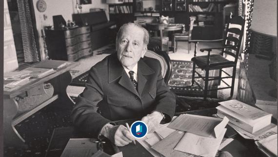 Carl Schmitt in Plettenberg. Foto von Wolfgang Haut.
