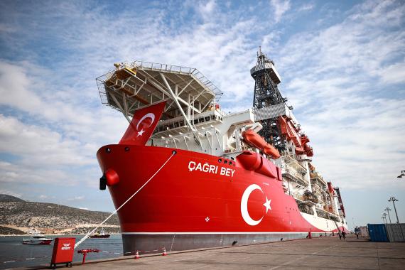 Türkisches Ultra-Tiefsee-Bohrschiff Cagri Bey