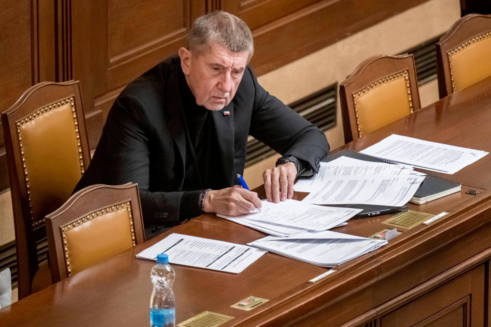 Czech Prime Minister Andrej Babi