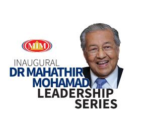 Dr Mahathir Mohamad Leadership Series