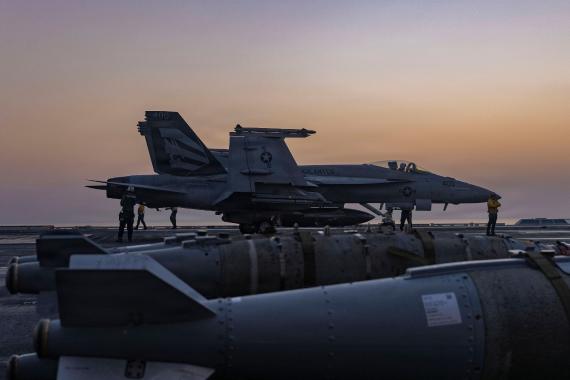 U.S. Navy F A-18E Super Hornet