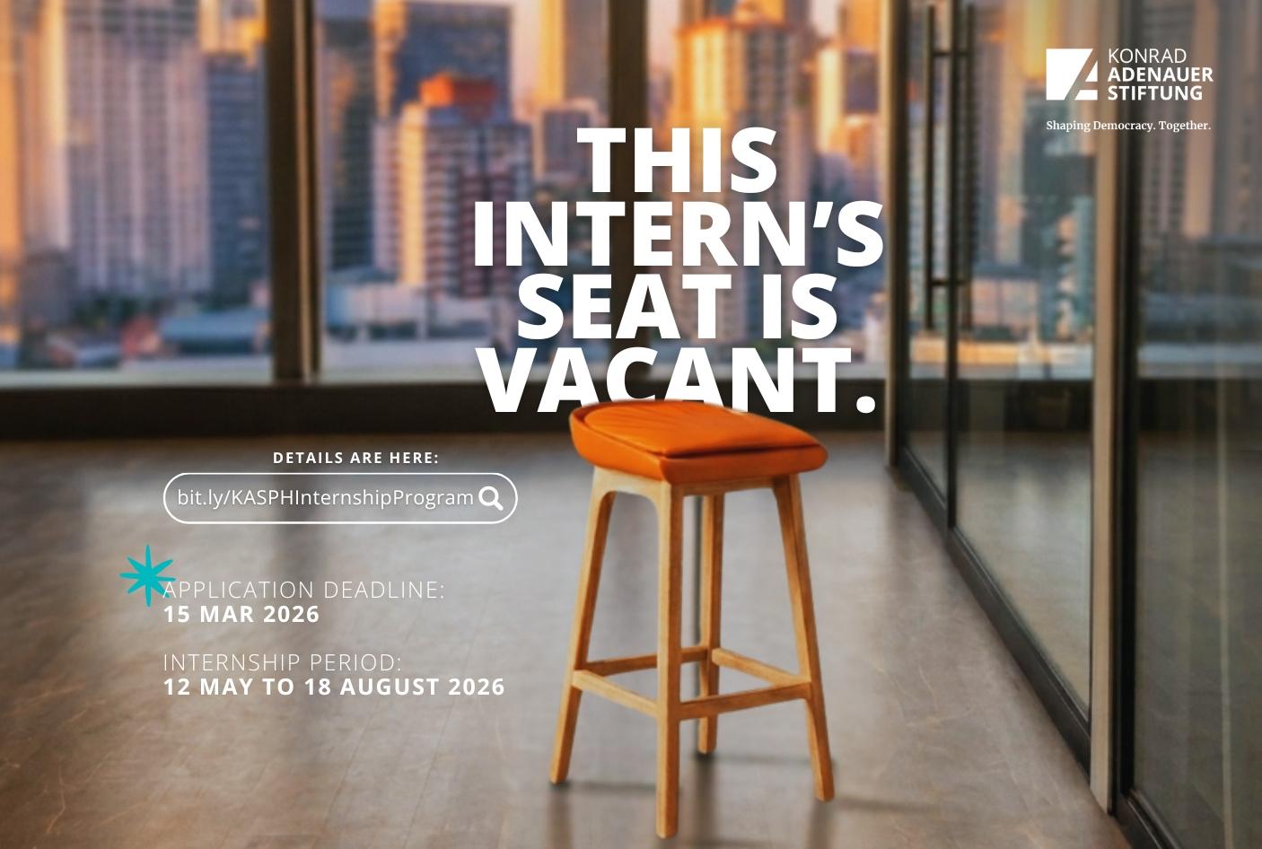 Internship Announcement 2026