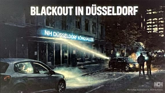 Blackout in Düsseldorf