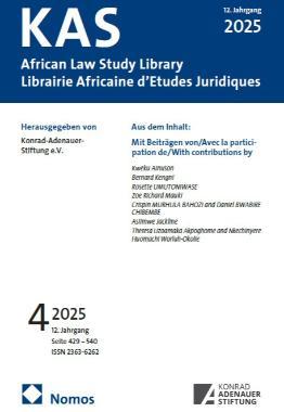 KAS Africa Law Study Library Vol 4 2025 (1)