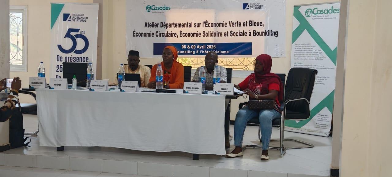 Bounkiling femmes et jeunes au cœur de l’économie circulaire pour une Casamance plus résiliente