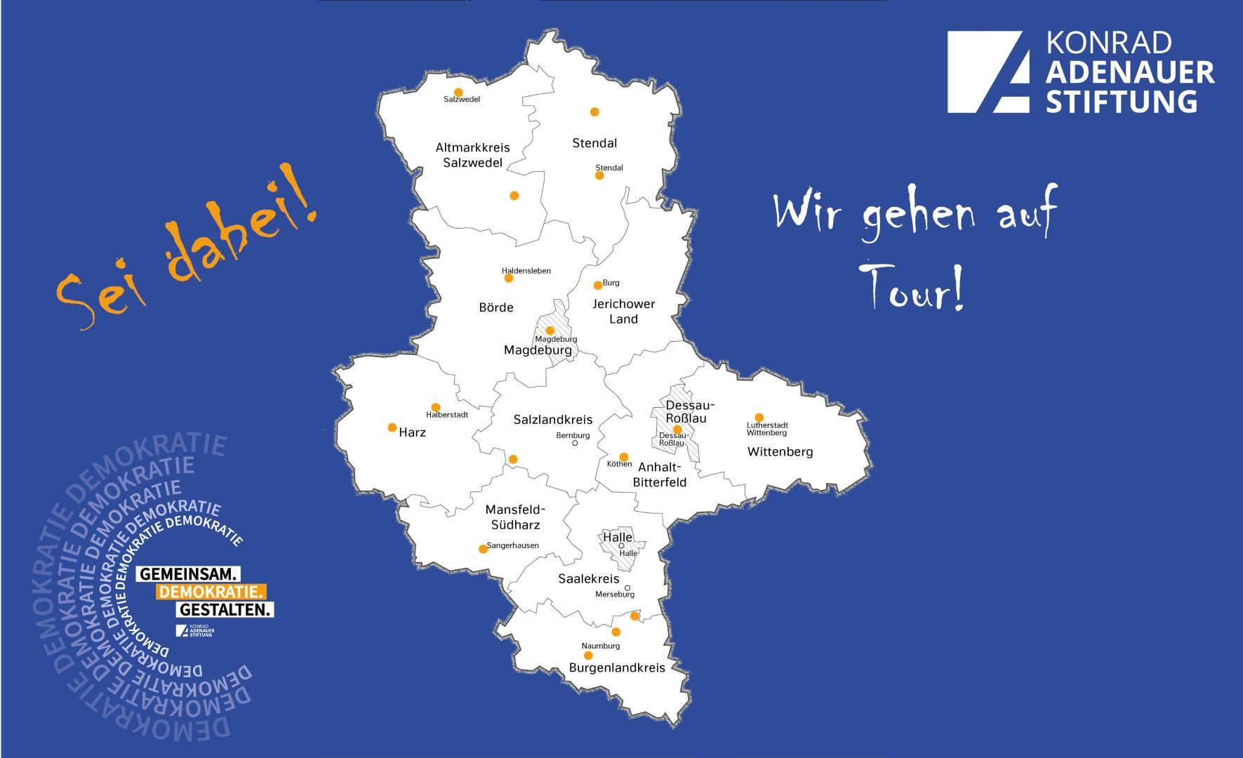 Karte Busstopps querformat