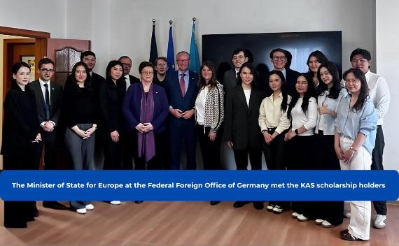 Treffen mit Herrn Staatminister Krichbaum