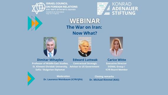 Webinar 3 zum Krieg gegen Iran