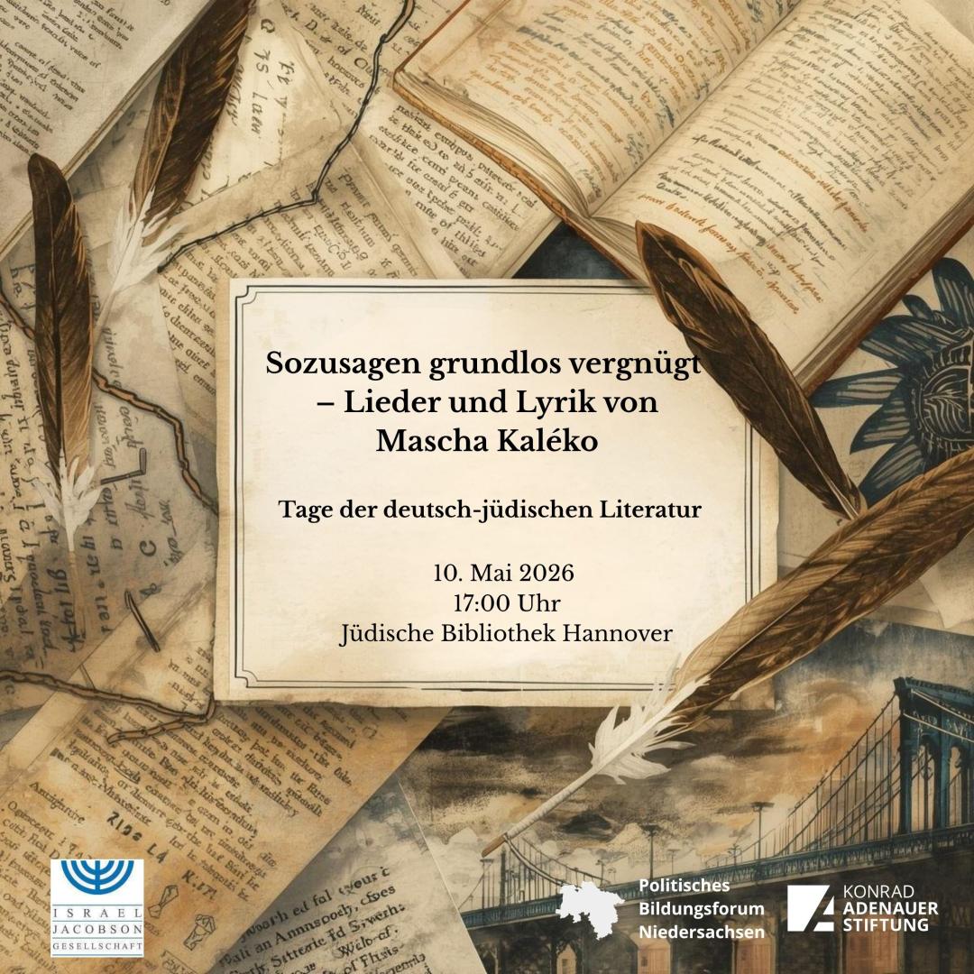 Sozusagen grundlos vergnügt – Lieder und Lyrik von Mascha Kaléko