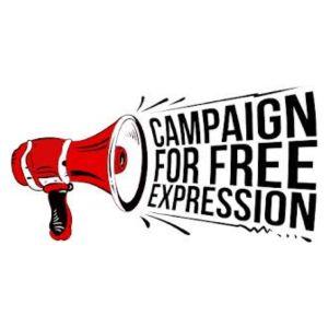 Campaign for free expression logo
