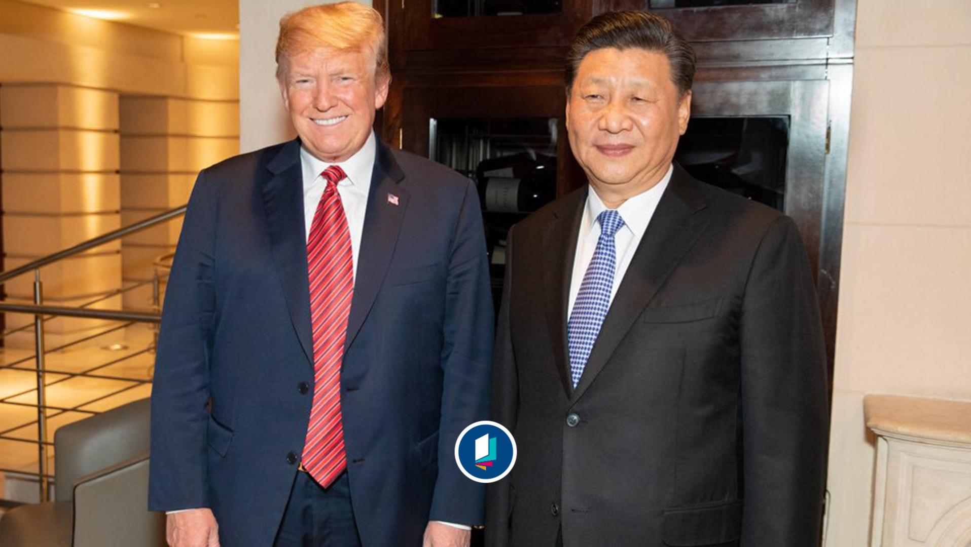 US-Präsident Donald Trump und der Präsident der Volksrepublik China sowie Generalsekretär der Kommunistischen Partei Chinas, Xi Jinping, am 1. Dezember 2018 beim G20-Gipfel in Buenos Aires.
