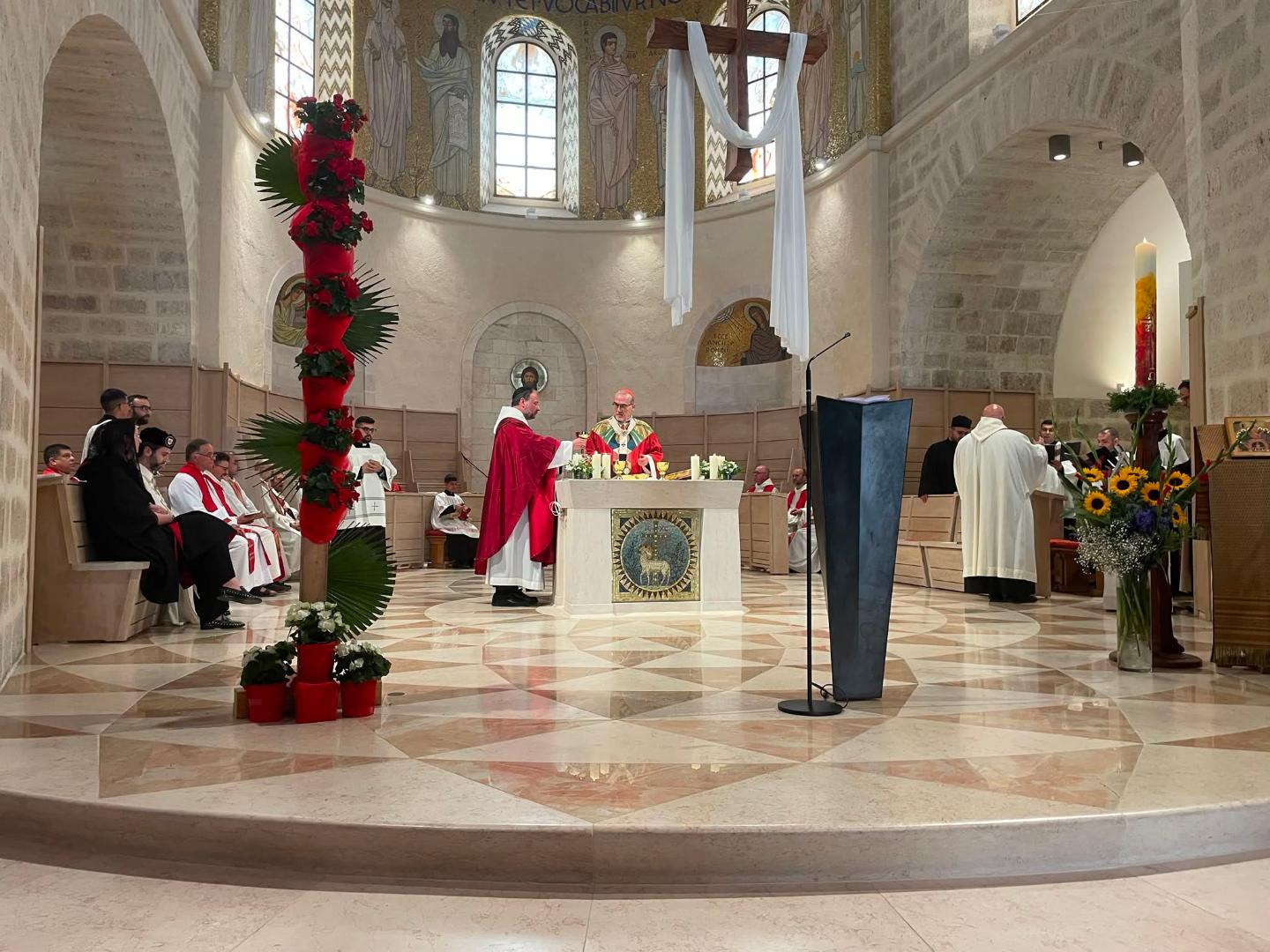 Pfingstmesse in der Dormitio