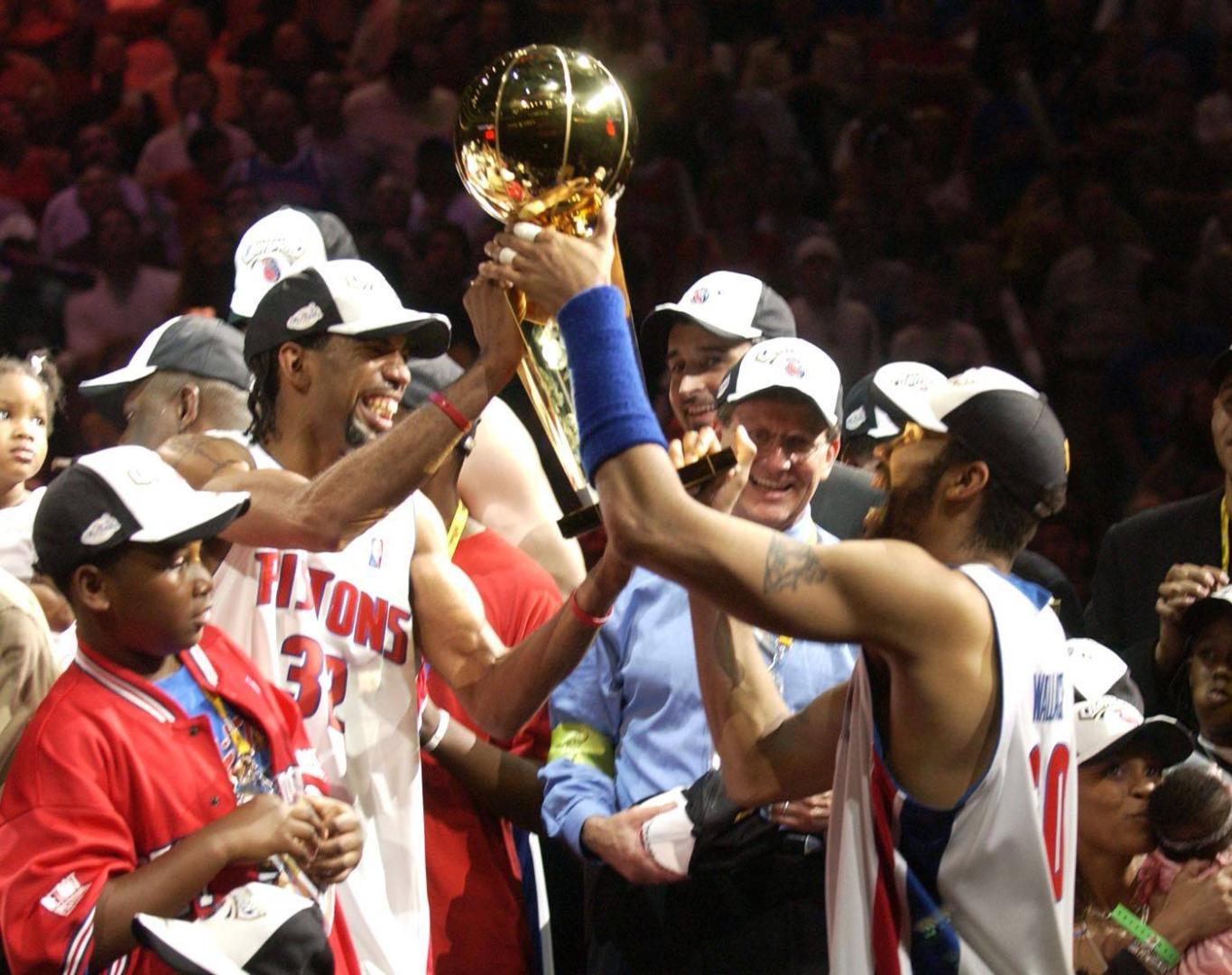Detroit Pistons Champion NBA Europa