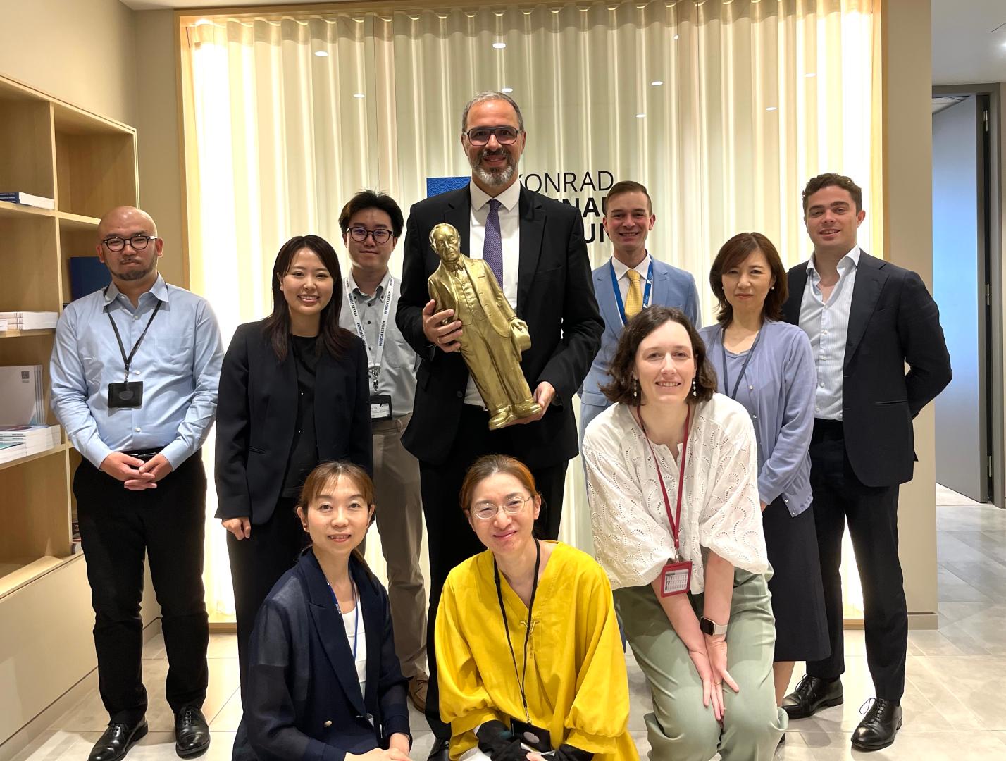Christian Echle in Tokio