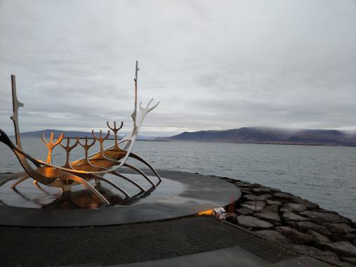 Statue Sun Voyager_Foto von Larissa Stünkel