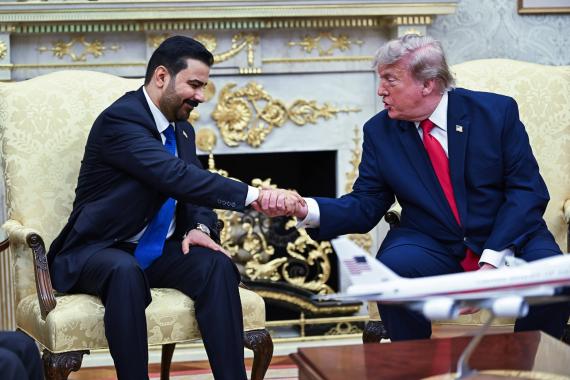 President Trump Meets with Ali al-Zaidi
